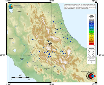 Mappa EMS - comuni