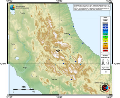 Mappa EMS - località