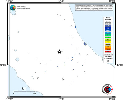 Mappa EMS - territori località