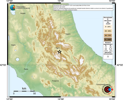 Mappa comuni con almeno 3 questionari