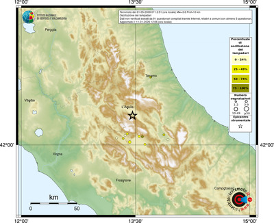 Mappa comuni con almeno 3 questionari