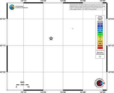 Mappa MCS - territori località