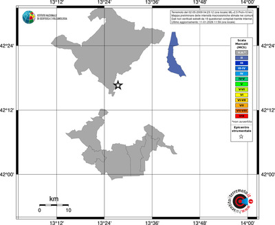 Mappa MCS - territori comuni