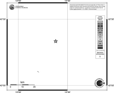 Mappa MCS - territori località