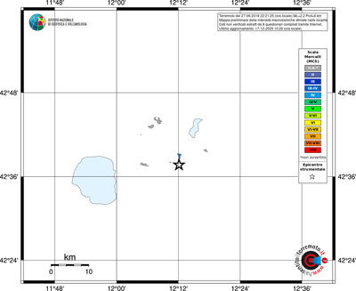Mappa MCS - territori località