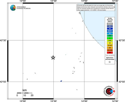 Mappa MCS - territori località