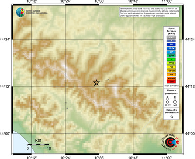 Mappa EMS - località
