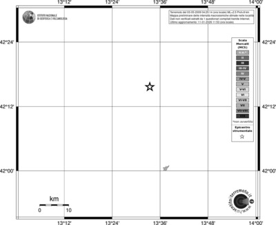 Mappa MCS - territori località