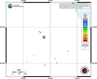 Mappa MCS - territori località
