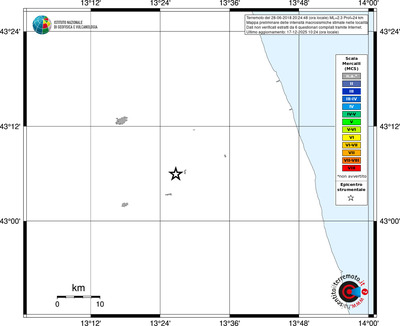 Mappa MCS - territori località