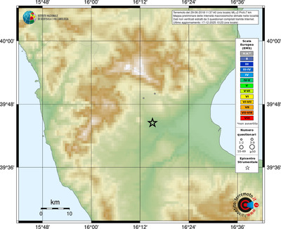 Mappa EMS - località