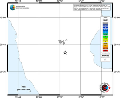 Mappa MCS - territori località