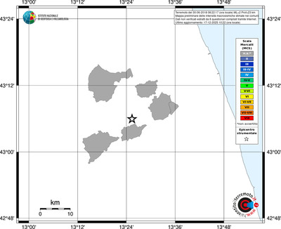 Mappa MCS - territori comuni