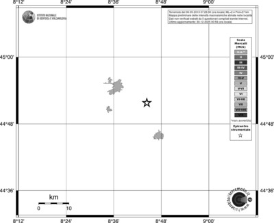 Mappa MCS - territori località
