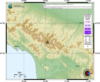 Mappa comuni con almeno 3 questionari