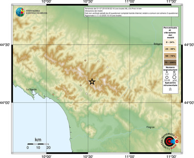 Mappa comuni con almeno 3 questionari