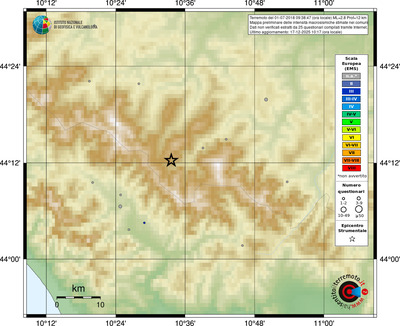 Mappa EMS - comuni