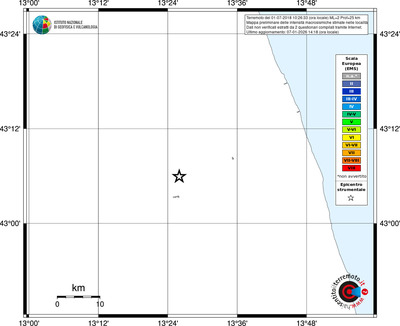 Mappa EMS - territori località