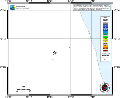 Mappa MCS - territori località