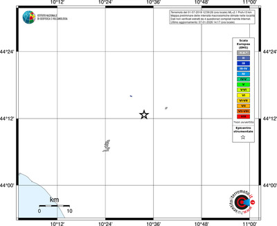 Mappa EMS - territori località