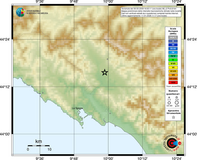 Mappa EMS - località