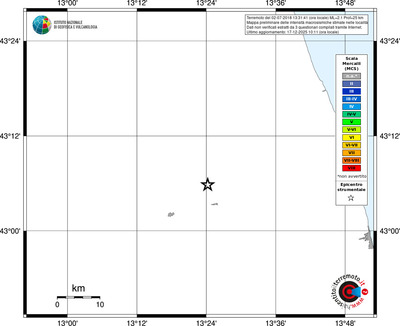 Mappa MCS - territori località