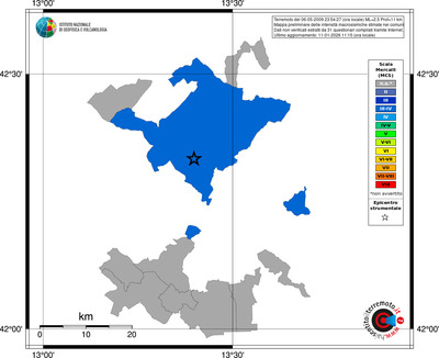Mappa MCS - territori comuni