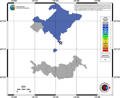 Mappa MCS - territori comuni