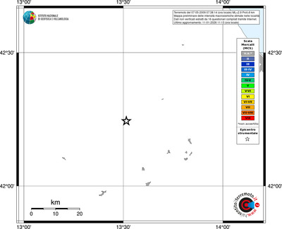 Mappa MCS - territori località