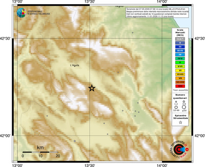 Mappa MCS - località
