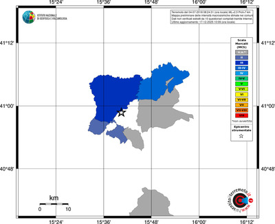 Mappa MCS - territori comuni