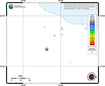 Mappa MCS - territori località