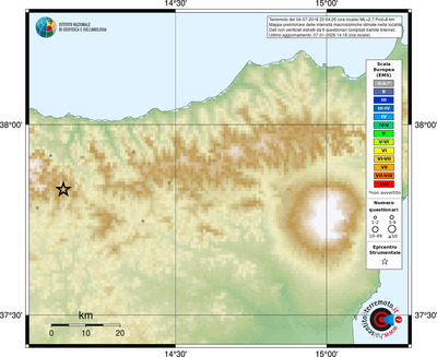 Mappa EMS - località