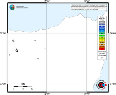 Mappa MCS - territori località