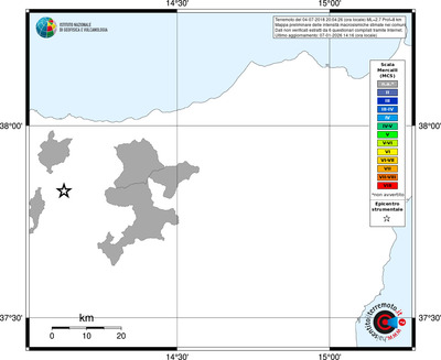 Mappa MCS - territori comuni