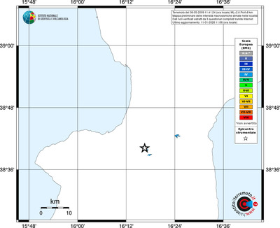 Mappa EMS - territori località