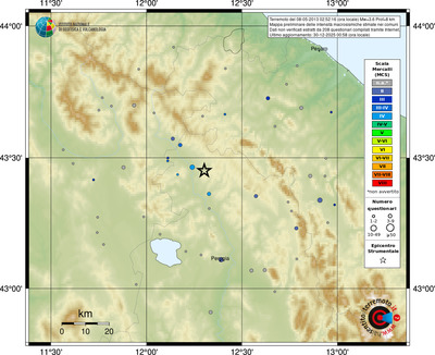 Mappa MCS - comuni