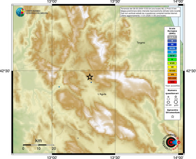 Mappa EMS - località