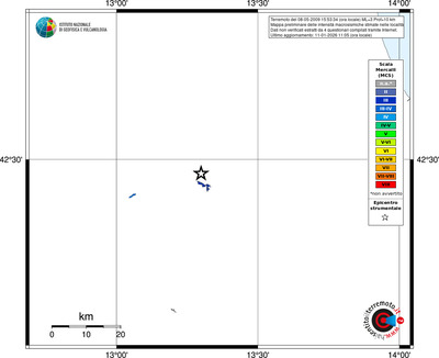 Mappa MCS - territori località