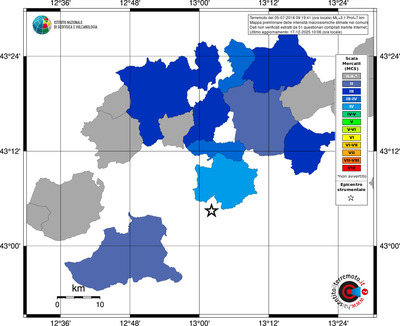 Mappa MCS - territori comuni