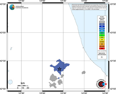 Mappa MCS - territori comuni