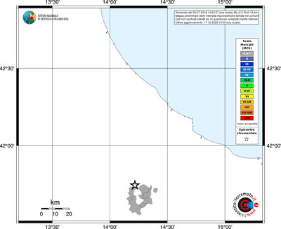 Mappa MCS - territori comuni