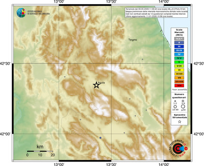Mappa MCS - località