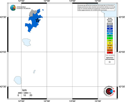 Mappa MCS - territori comuni