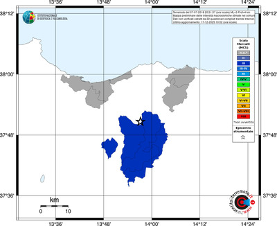 Mappa MCS - territori comuni