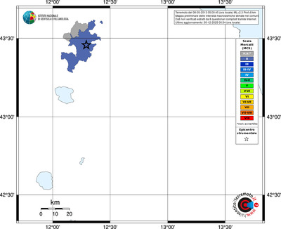 Mappa MCS - territori comuni