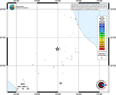 Mappa MCS - territori località