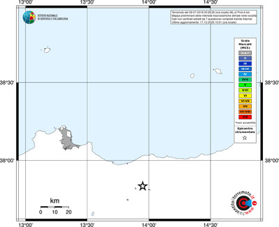 Mappa MCS - territori località