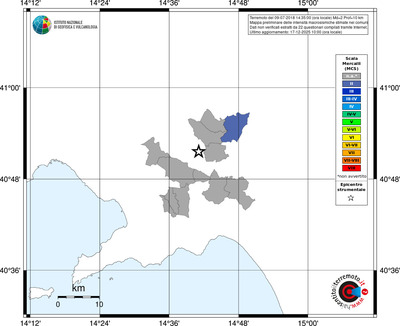 Mappa MCS - territori comuni