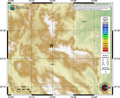 Mappa MCS - località